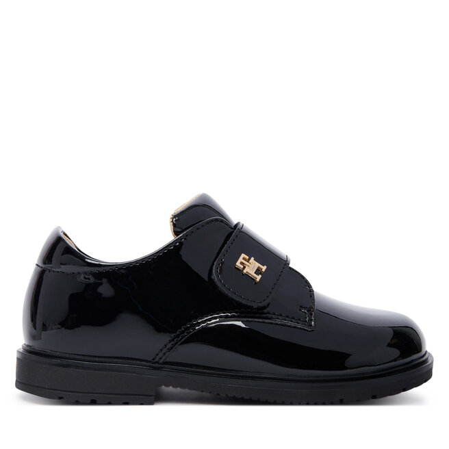 Półbuty Tommy Hilfiger Low Cut Velcro T1A4-35127-0774 Czarny