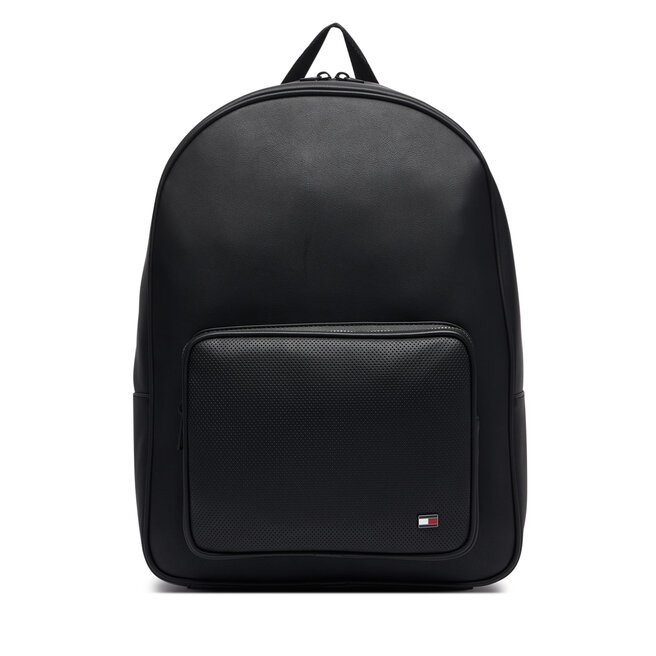 Plecak Tommy Hilfiger Th Foundation Backpack AM0AM14685 Czarny