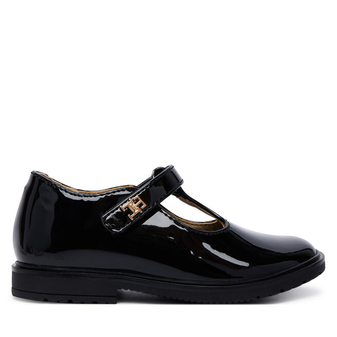 Półbuty Tommy Hilfiger Low Cut Shoe T1A4-35126-0774 Czarny