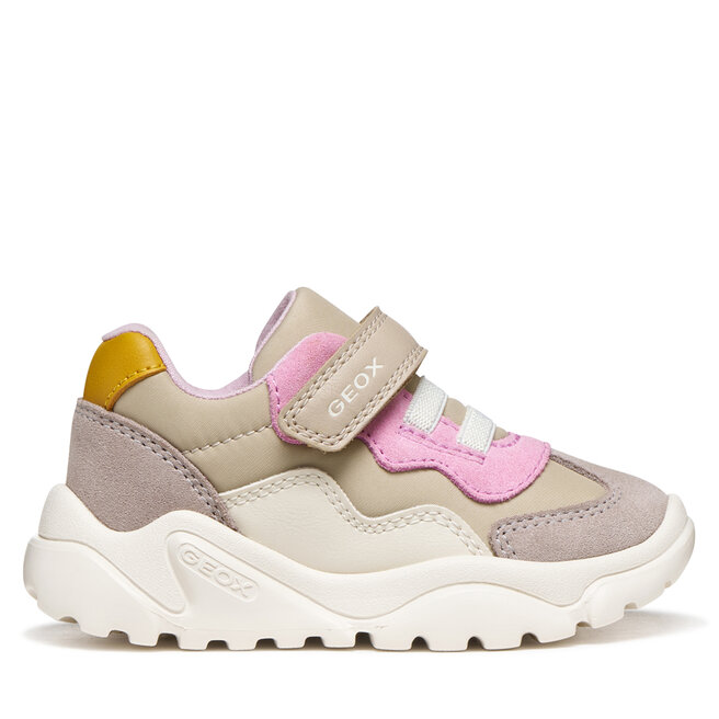 Sneakersy Geox B Ciufciuf Girl B455QB 0FU22 C5378 S Beżowy