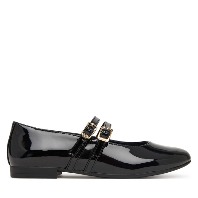 Baleriny Tommy Hilfiger T3A3-35131-0774 S Czarny