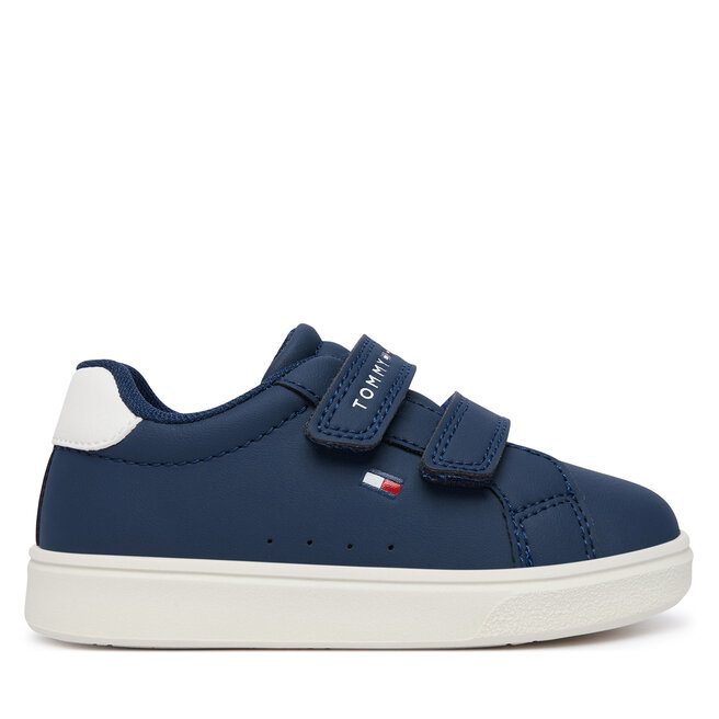 Sneakersy Tommy Hilfiger Low Cut Velcro Sneaker T1X9-35216-1355 M Granatowy