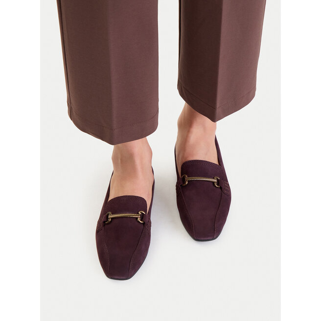 Loafersy Lasocki CEO-RST-ROMI-83 Bordowy