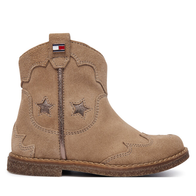 Botki Tommy Hilfiger T1A5-35191-1429 M Beżowy