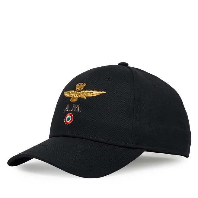 Czapka z daszkiem Aeronautica Militare 262HA1100UCT02848 Czarny
