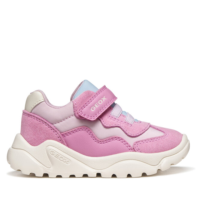 Sneakersy Geox B Ciufciuf Girl B455QB 0FU22 CE8E4 S Różowy jasny