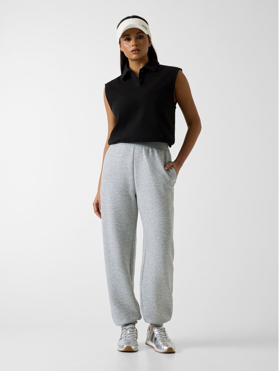 Guess Spodnie materiałowe 181395 Szary Classic Fit