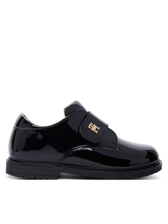 Tommy Hilfiger Półbuty Low Cut Velcro T1A4-35127-0774 Czarny