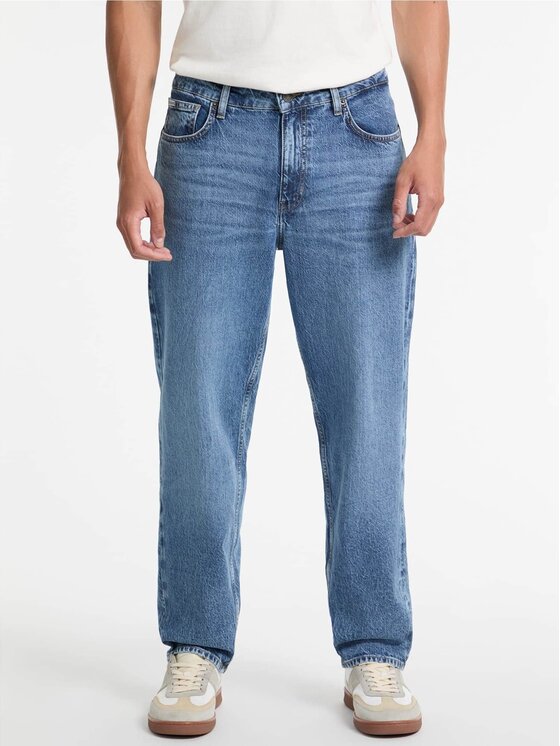 Guess Jeans Jeansy M5GA90 D5M53 Niebieski Relaxed Fit