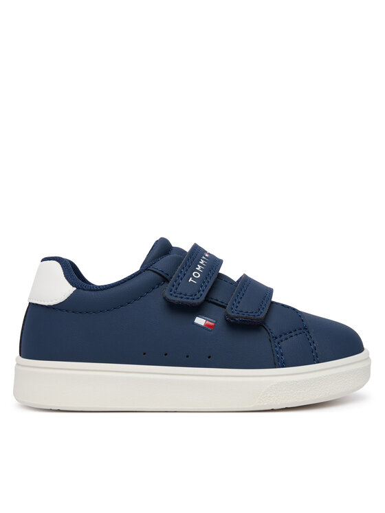Tommy Hilfiger Sneakersy Low Cut Velcro Sneaker T1X9-35216-1355 M Granatowy