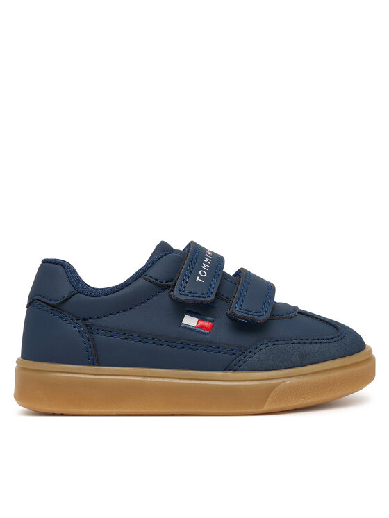 Tommy Hilfiger Sneakersy Low Cut Velcro Sneaker T1X9-35219-1269 M Granatowy