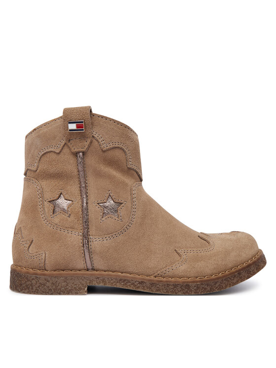 Tommy Hilfiger Botki T1A5-35191-1429 S Beżowy
