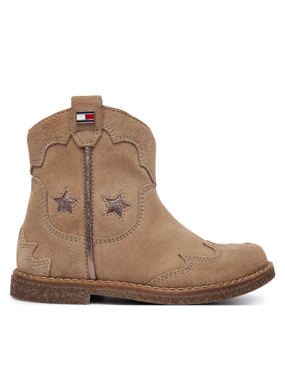 Tommy Hilfiger Botki T1A5-35191-1429 M Beżowy