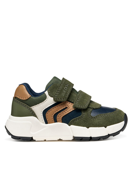 Geox Sneakersy B Flexyper Mini Boy B656GC 05422 CB36N M Zielony