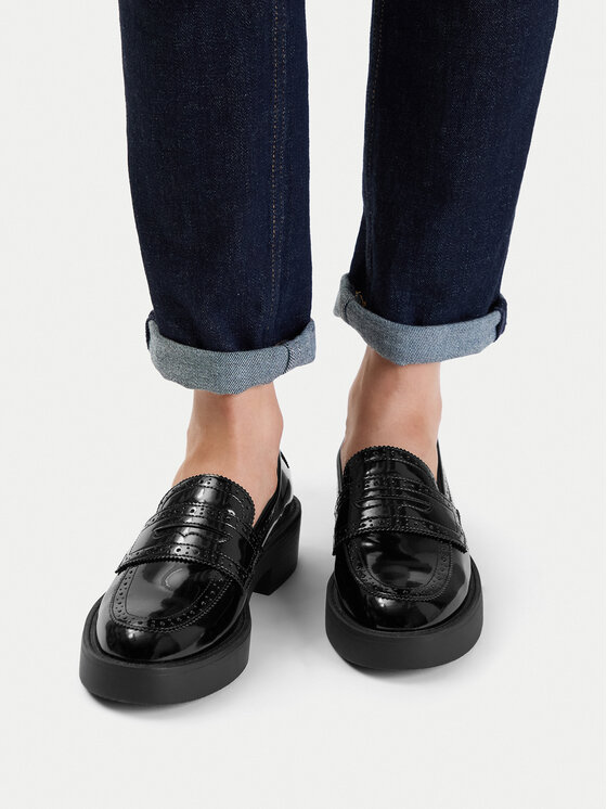 JENNY Loafersy CEO-YT25110 Czarny