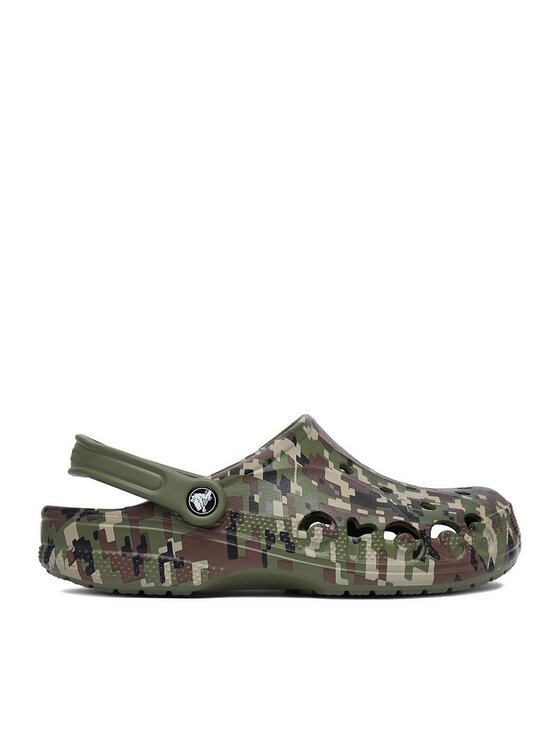 Crocs Klapki C-BAYA SEASONAL PRINTED CLOG 206230-3TC Zielony