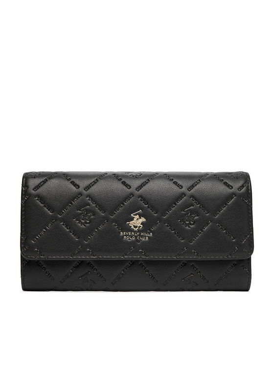 Beverly Hills Polo Club Portfel CEO-BHPC-W1-007-AW26 Czarny