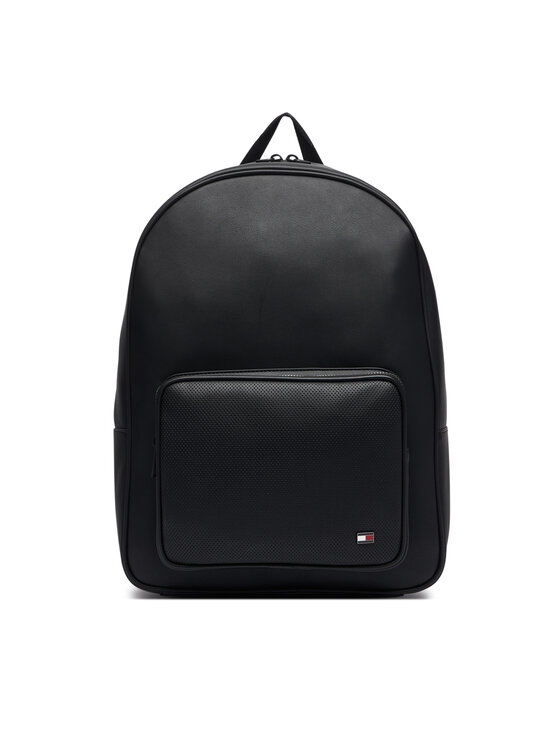 Tommy Hilfiger Plecak Th Foundation Backpack AM0AM14685 Czarny