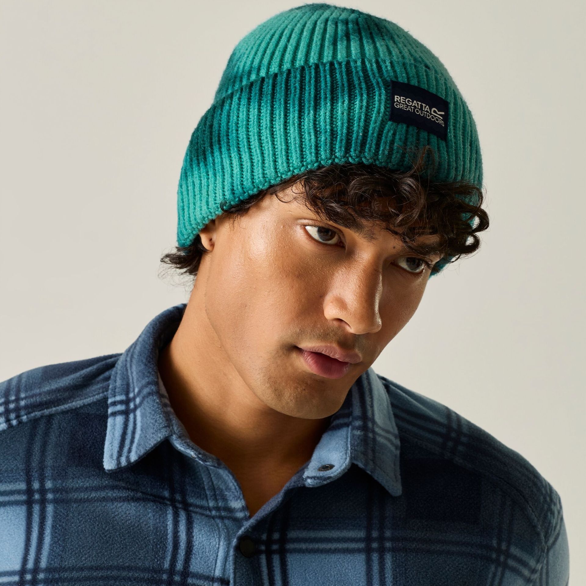 Regatta Czapka unisex beanie Printed Connora Fisherman Zielony