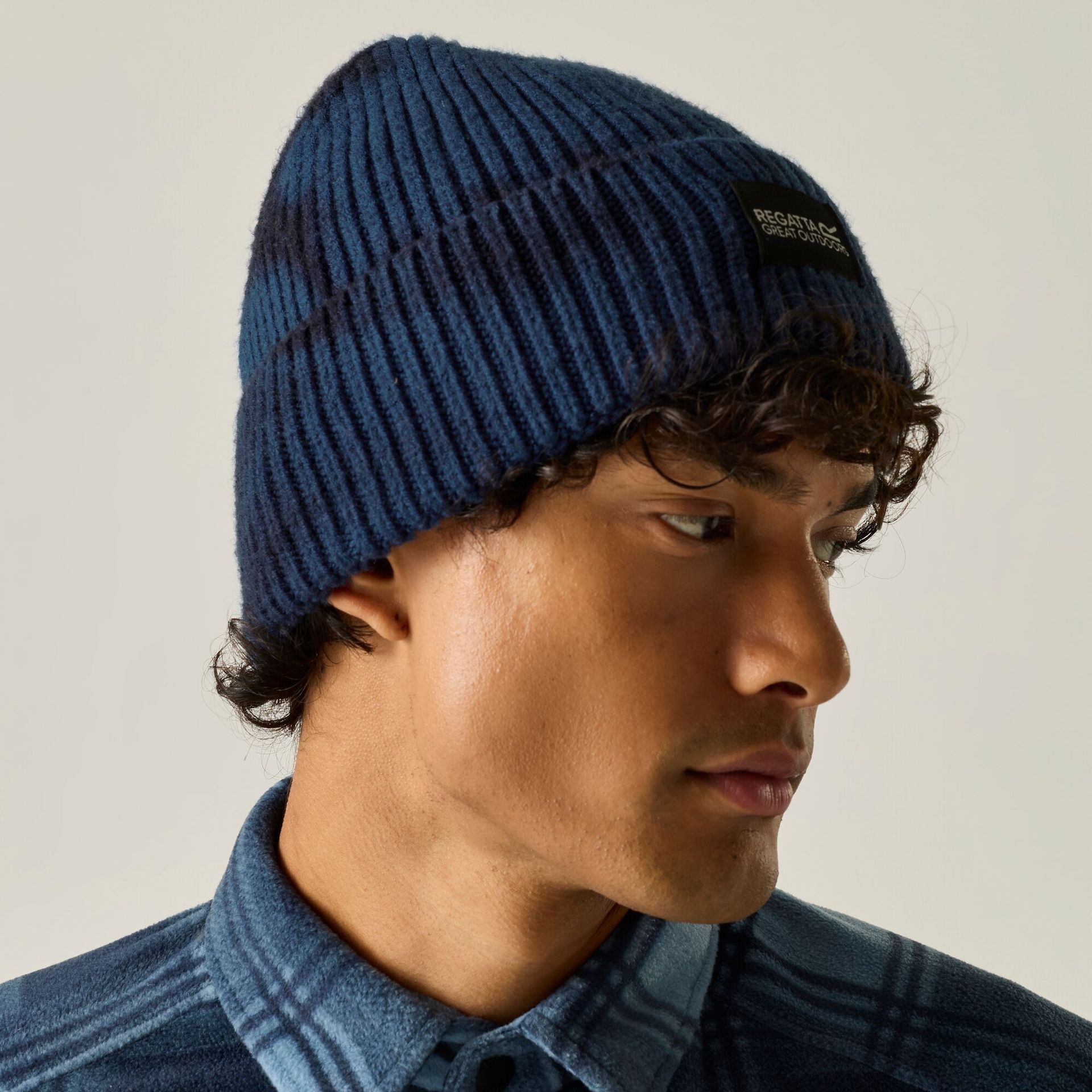 Regatta Czapka unisex beanie Printed Connora Fisherman Niebieski