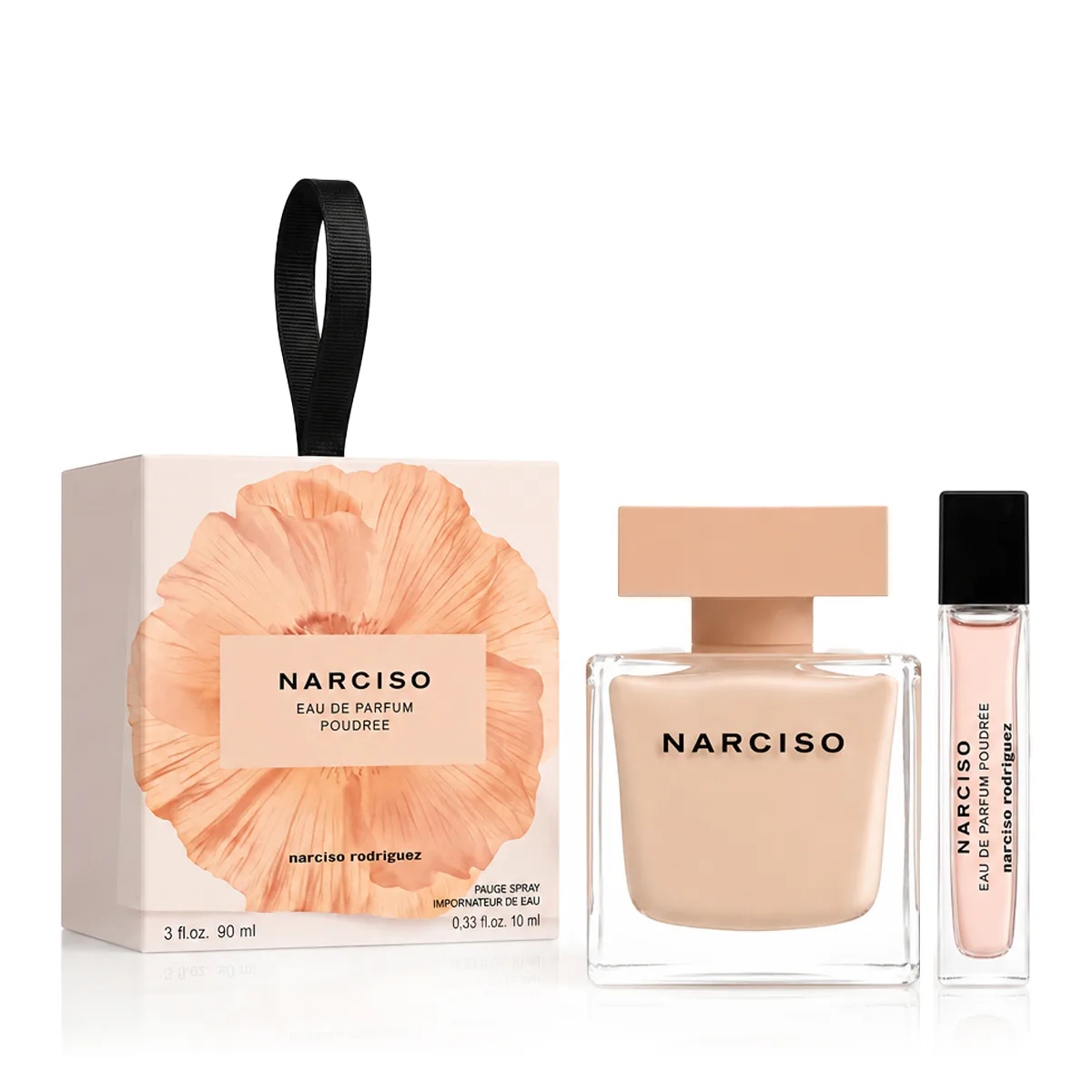 Narciso Rodriguez Narciso Poudrée zestaw dla kobiet Woda perfumowana 90 ml + Woda perfumowana miniat
