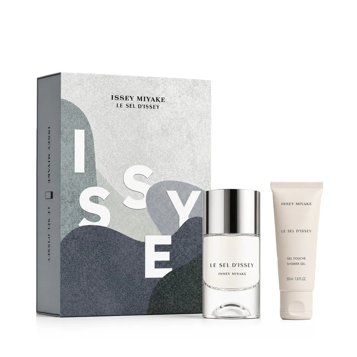 Issey Miyake Le Sel d’Issey zestaw dla mężczyzn Woda toaletowa 50 ml + Żel pod prysznic 50 ml