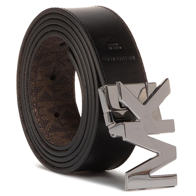 Pasek Damski MICHAEL Michael Kors 34mm Ctfr Mk Buckle Belt 39H9LBLY1U Brązowy
