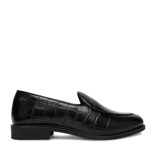 Loafersy MEXX EO-WI44-ANTLER-01 Czarny