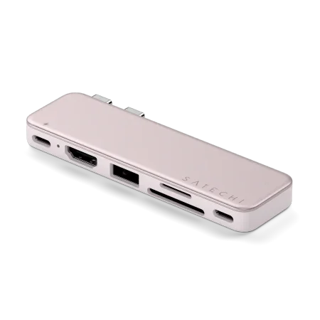 Satechi - 5-in-1 USB-C Snap Hub - Adapter do Urządzeń Mobilnych