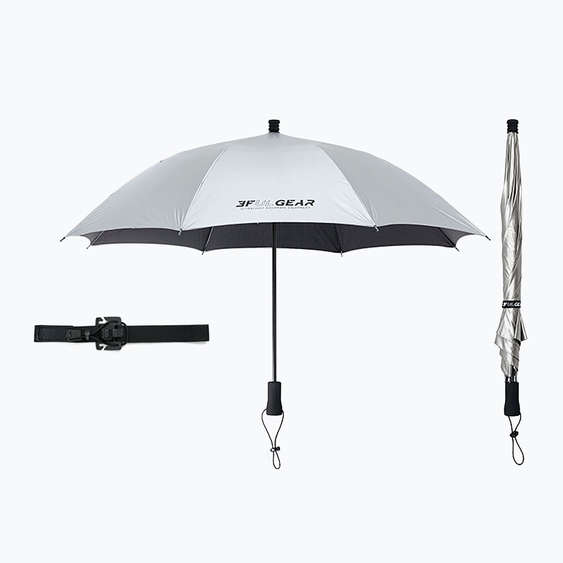 Parasol turystyczny 3F UL Trekking Umbrella srebrny WYSYŁKA W 24H 30 DNI NA ZWROT