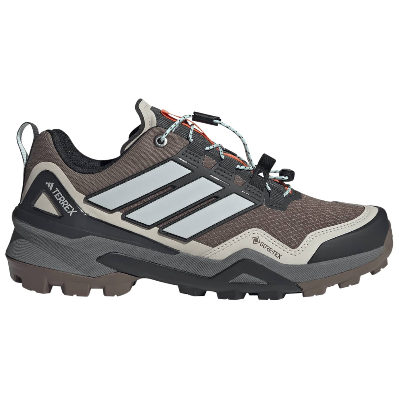 Trampki Adidas Zapatillas adidas Terrex Skychaser GORE-TEX marrón blanco mujer dla Damskie