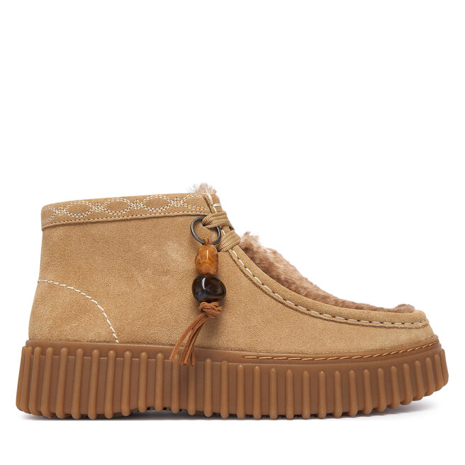 Trzewiki Clarks Torhill Moss 26329429 Beżowy jasny