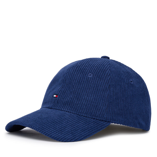 Czapka z daszkiem Tommy Hilfiger Flag Cord 6 Panel AM0AM14530 Granatowy
