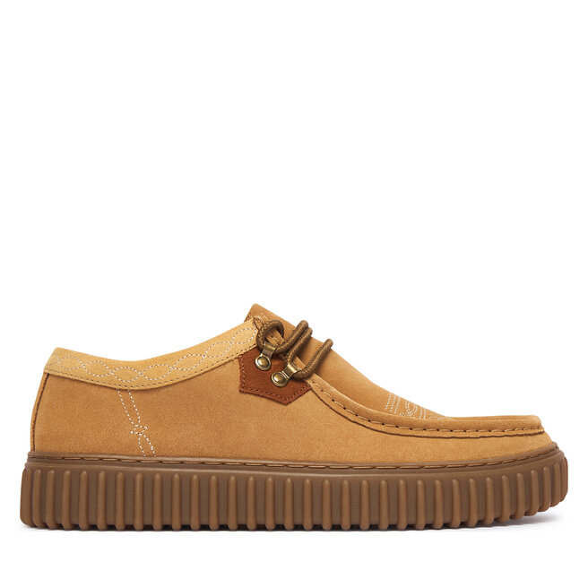 Półbuty Clarks Torhill Lo 26327293 Brązowy jasny