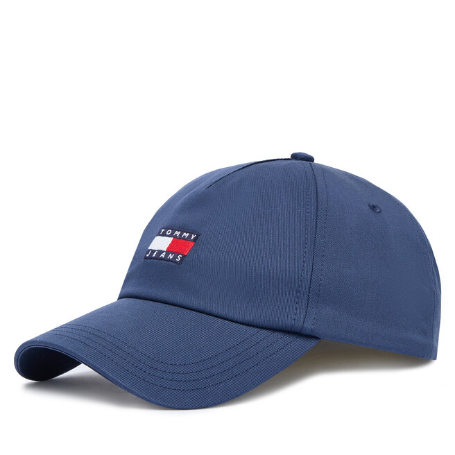 Czapka z daszkiem Tommy Jeans Tjm Heritage Core Cap AM0AM12933 Granatowy