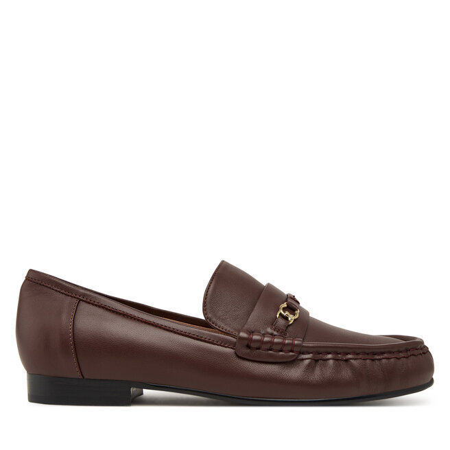 Loafersy Coccinelle E4 V3E 16 01 01 Bordowy