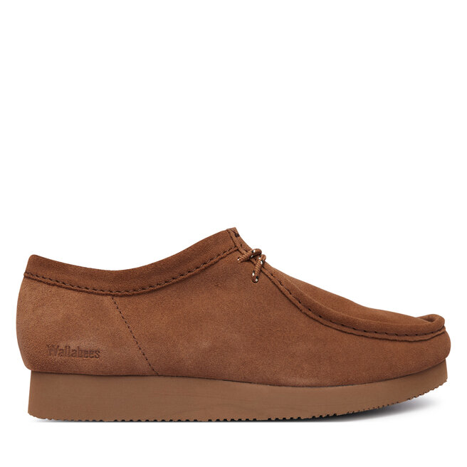 Półbuty Clarks Wallabee Lite 26327580 Brązowy