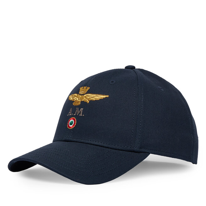 Czapka z daszkiem Aeronautica Militare 262HA1100UCT02848 Granatowy