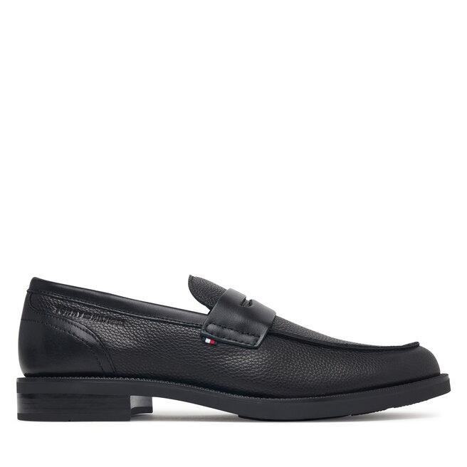 Lordsy Tommy Hilfiger Lth Mix Dress Hilfiger Loafer FM0FM06087 Czarny