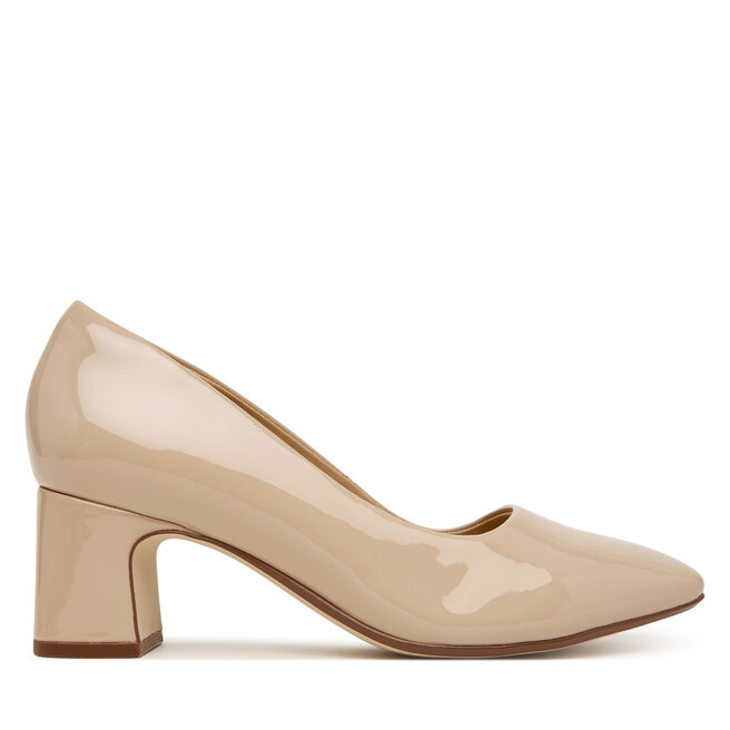 Czółenka Clarks Fernie Court 26183034 Beżowy jasny