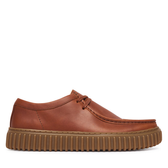 Półbuty Clarks Torhill Lo 26327295 Brązowy