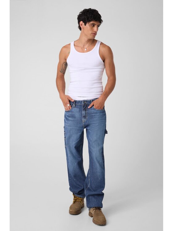 Guess Jeans Jeansy 183587 Niebieski Regular Fit