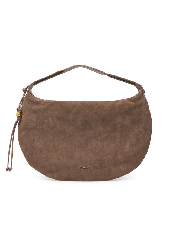 Coccinelle Torebka VCB Coccinellethess Suede Bim E1 VCB 13 01 01 Beżowy ciemny