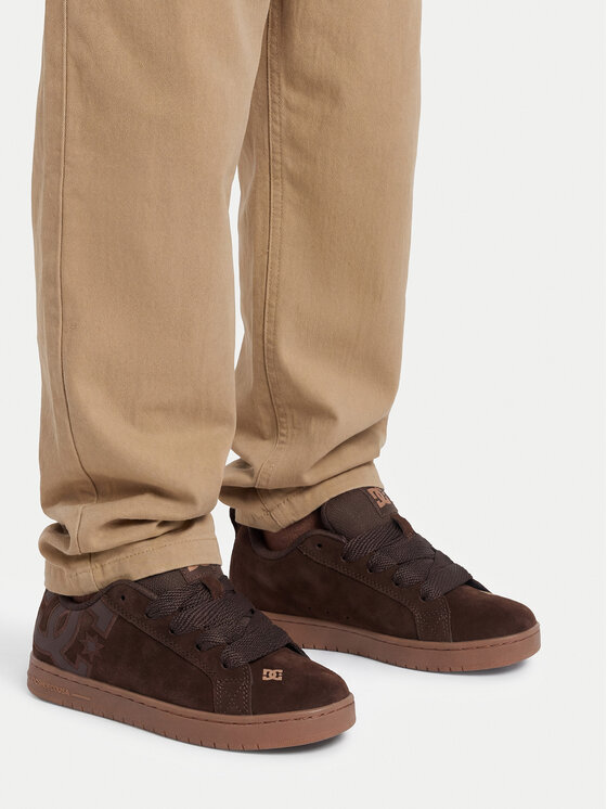 DC Shoes Sneakersy DC SHOES-CEOWB-V5-10117K-CH Brązowy