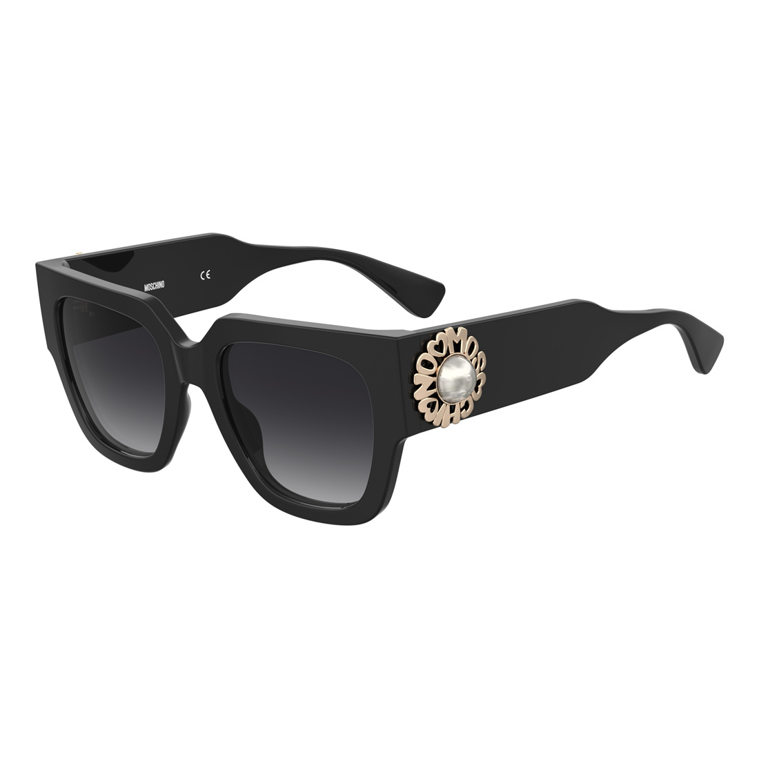 Okulary MOSCHINO MOS153-S-807. Okulary przeciwsłoneczne, Kolor czarny. Kobieta.
