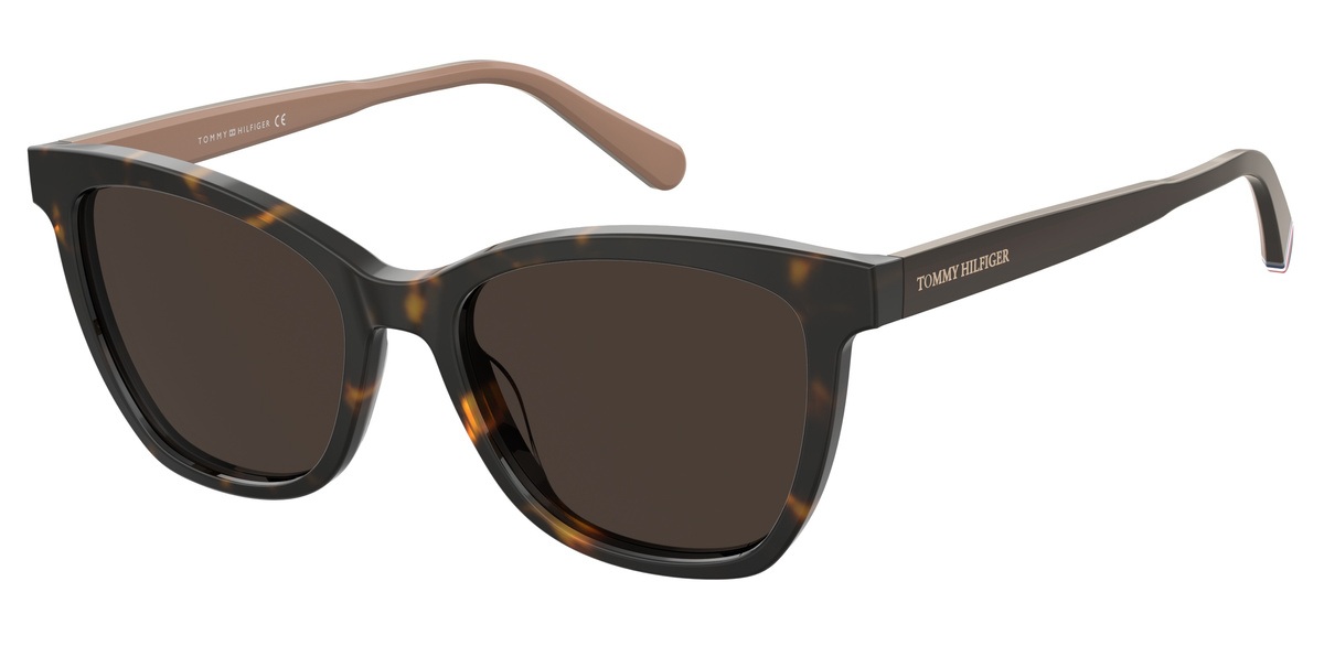 Okulary TOMMY HILFIGER TH-1981-S-086. Okulary przeciwsłoneczne, Kolor brązowy. Kobieta.