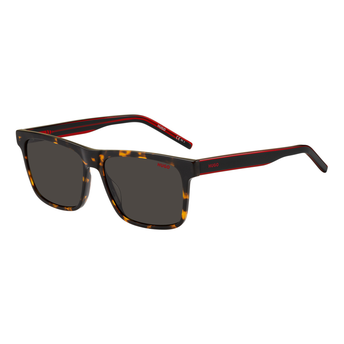 Okulary HUGO HG-1242-S-O63. Okulary przeciwsłoneczne, Kolor brązowy. Mężczyzna.