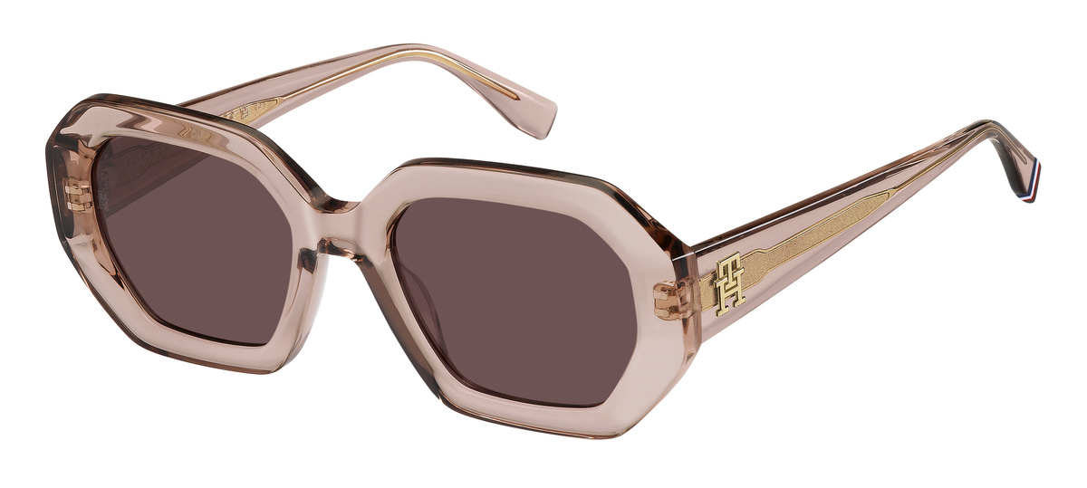 Okulary TOMMY HILFIGER TH-2155-S-35J. Okulary przeciwsłoneczne, Kolor różowy. Kobieta.