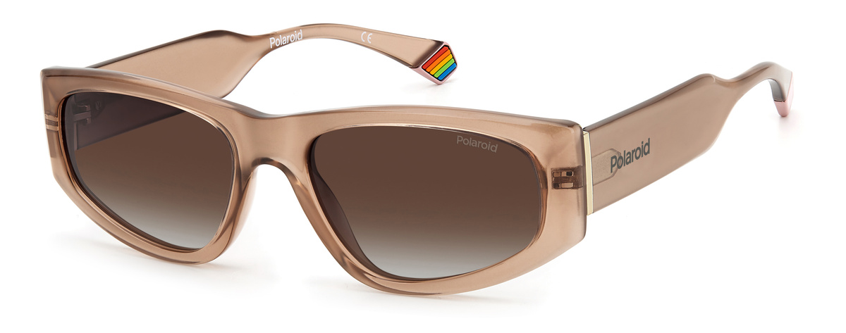 Okulary POLAROID PLD6169S10A. Okulary przeciwsłoneczne, Kolor beżowy. Unisex.