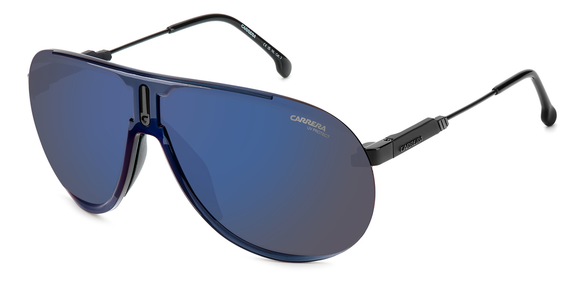 Okulary CARRERA SUPERCHAMP. Okulary przeciwsłoneczne, Kolor czarny. Unisex.